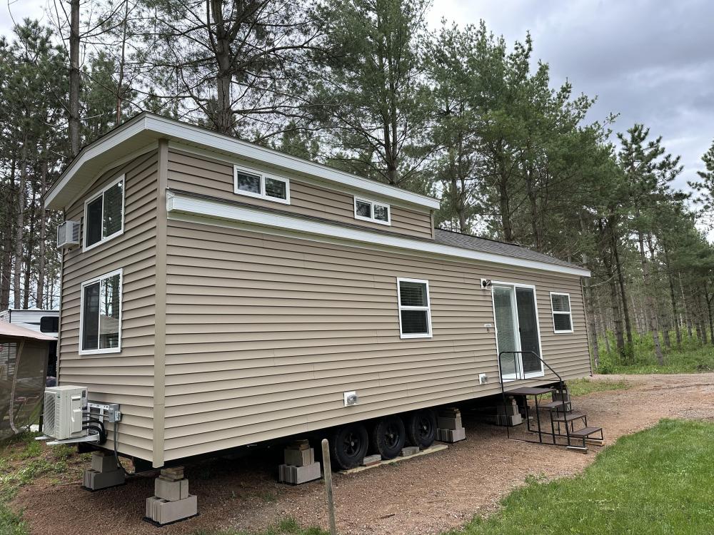 LOFT - OPTION - DELETED DROP (Main Floor all one level with no steps & loft floor all on level) 39" Tall Loft