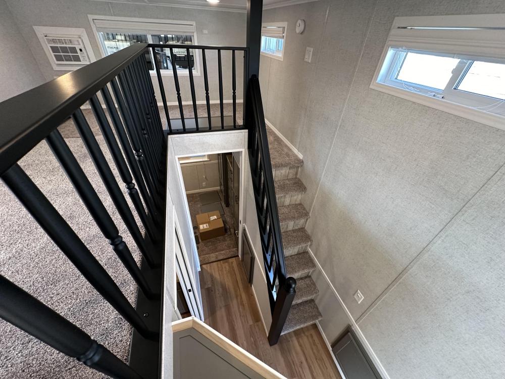 1.5 LOFT - REDUCED - Creates a wide open view & open hallway to roof for a much more open feeling