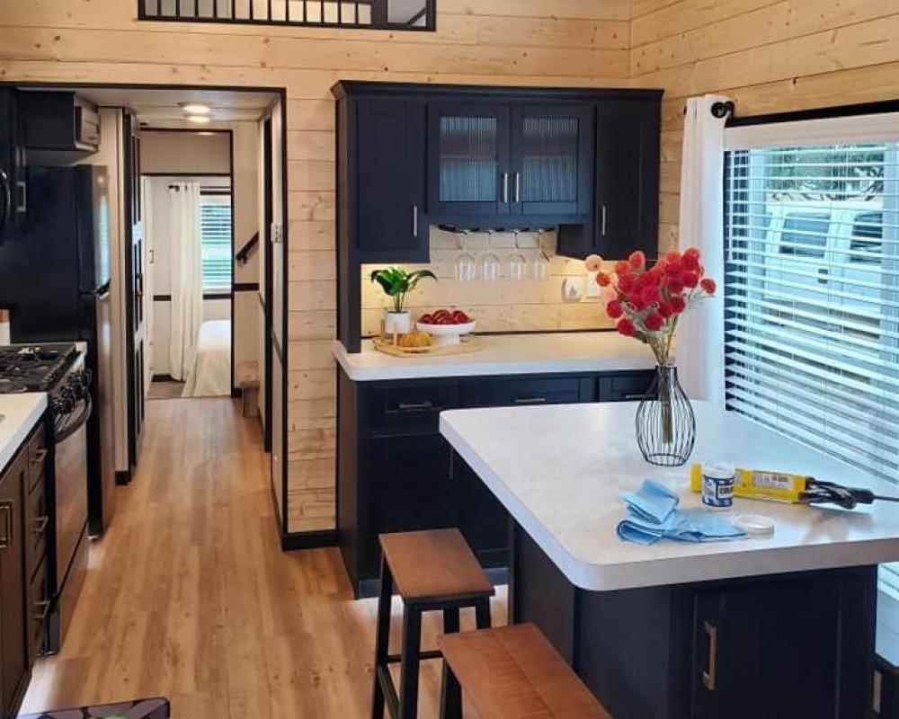 MAIN WALL - UPGRAGE - NATURAL PINE TONGUE & GROOVE KIT (living room & kitchen only 