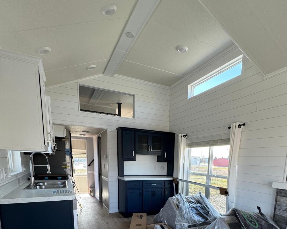 MAIN WALL - UPGRAGE - WHITE PINE TONGUE & GROOVE KIT (living room & kitchen only 