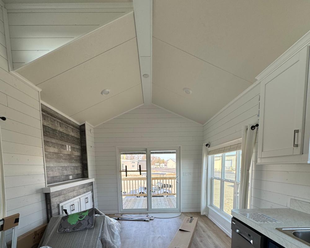 MAIN WALL - UPGRAGE - WHITE PINE TONGUE & GROOVE KIT (living room & kitchen only 