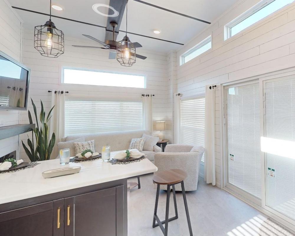 ACCENT WALL - OPTINAL - SHIP LAP WHITE