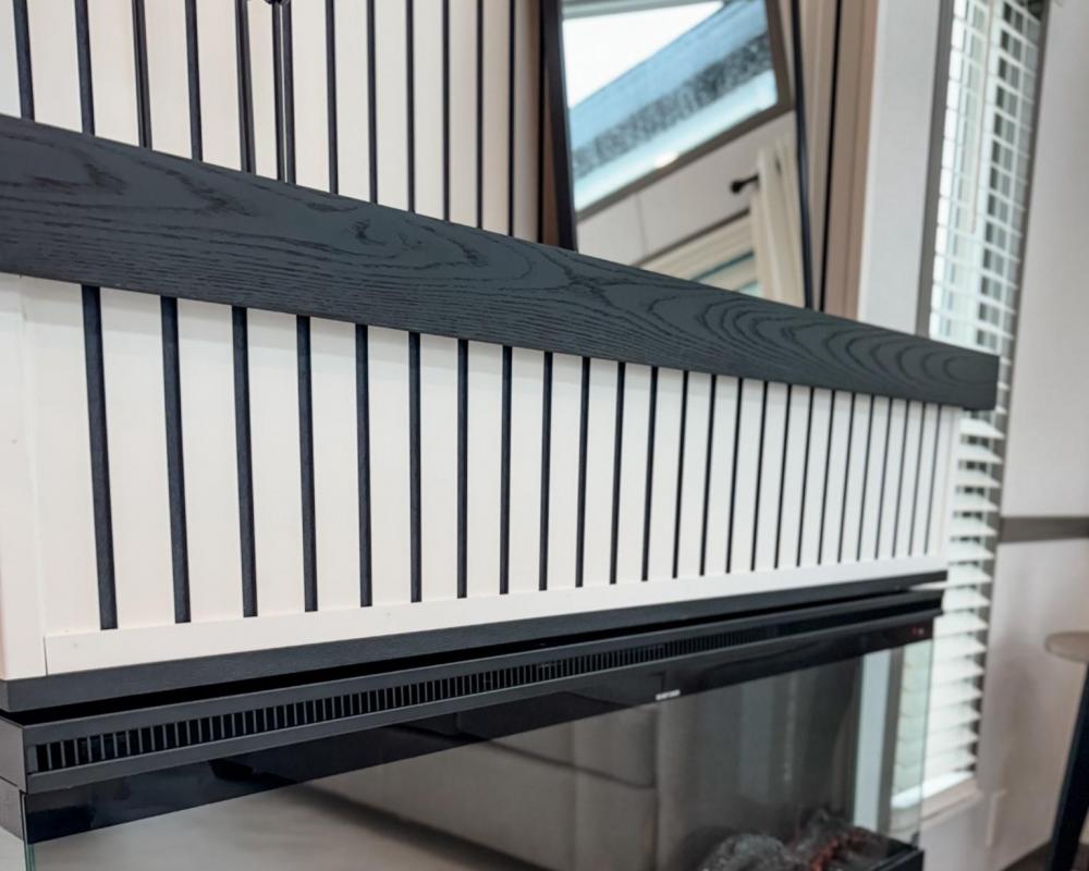 ACCENT WALL - UPGRADE - Slated White