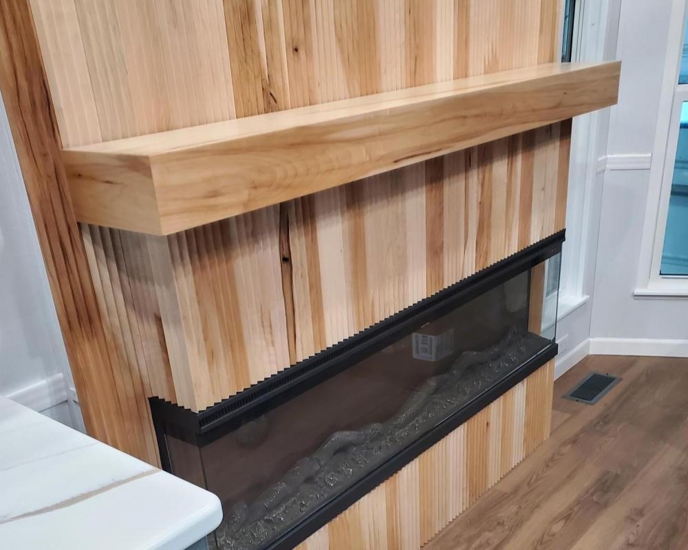 ACCENT WALL - UPGRADE - Fluted Latte