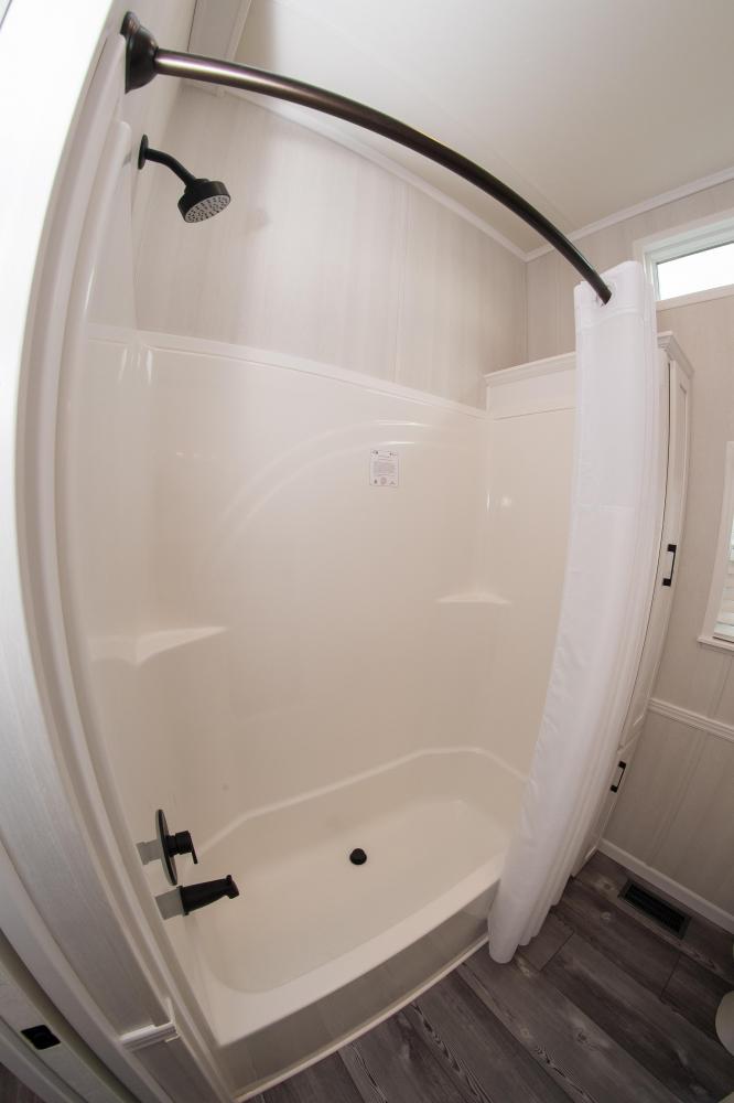STANDARD - TUB - 54" with curtain (floor plan specific) 