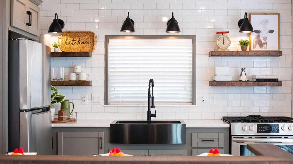LIGHT FIXTURES - OPTIONAL - WALL MOUNT KITCHEN LIGHTS
