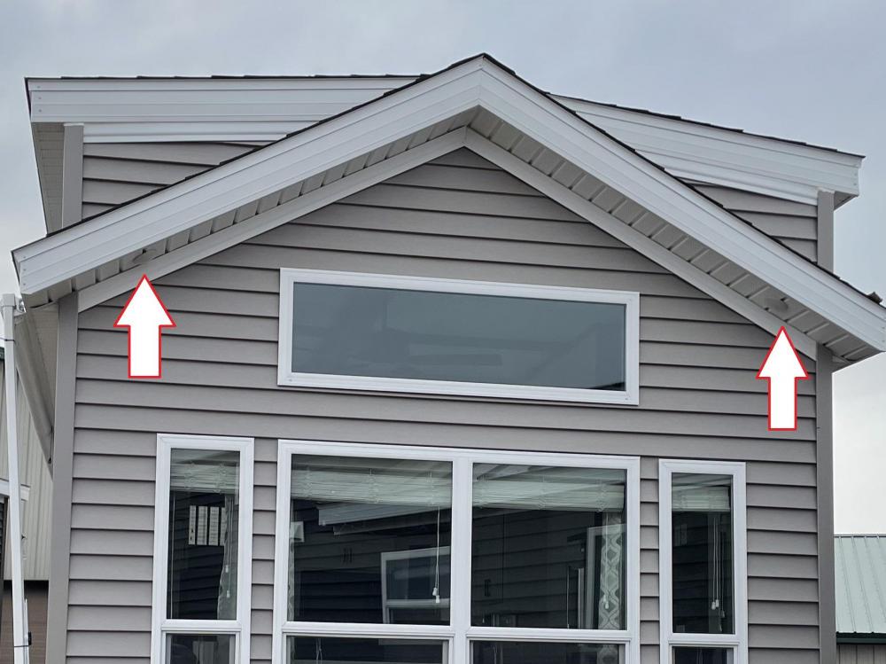 LIGHTING - OPTIONAL - Led Lights in Eves (Pair can be mounted in front and/or rear eves only due to space)