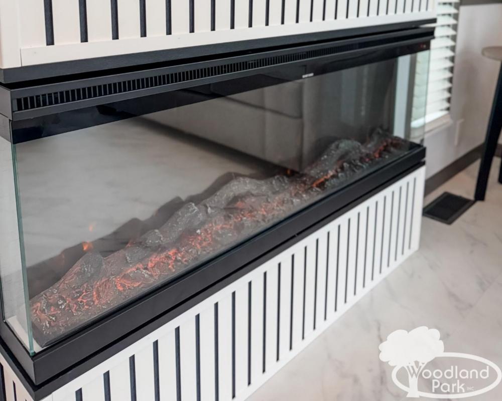 STANDARD FIREPLACE - 3 Sided -  Per Floorplan