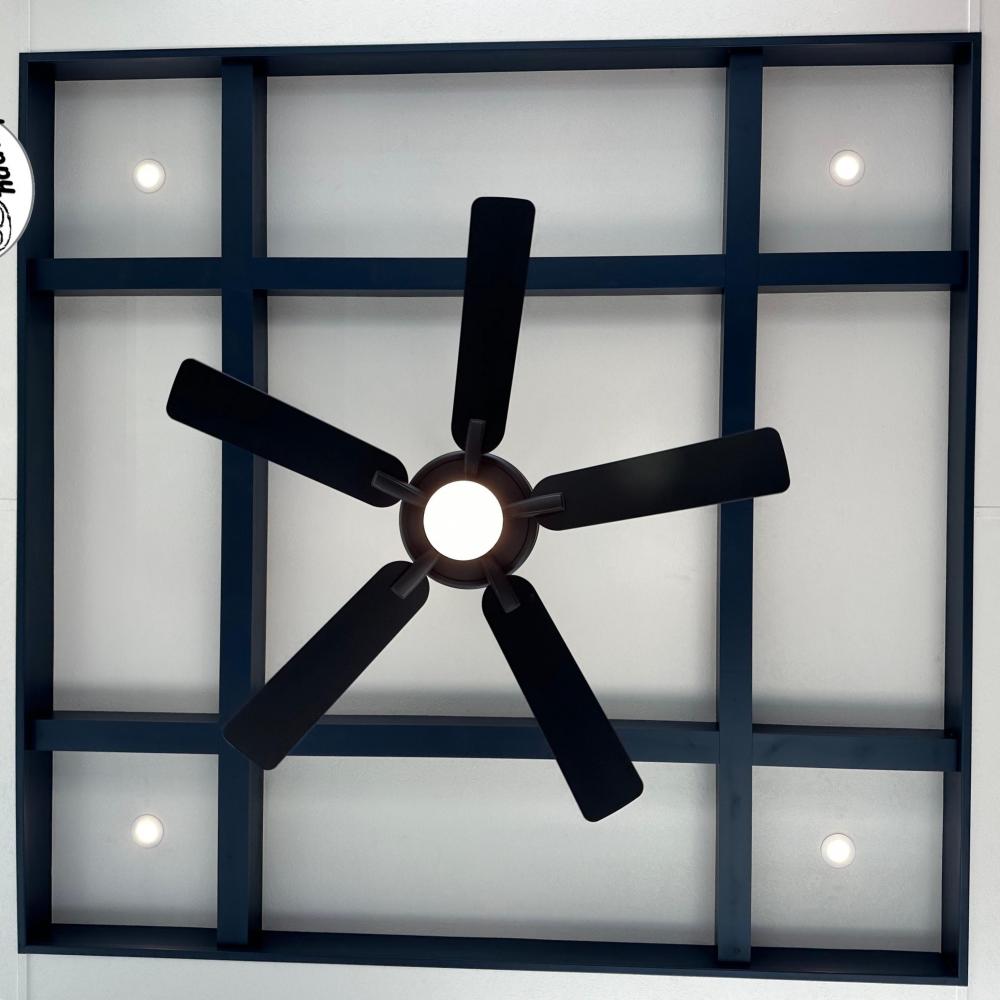 TRAY CEILING - LED Lights Standard - Ceiling Fan Optional