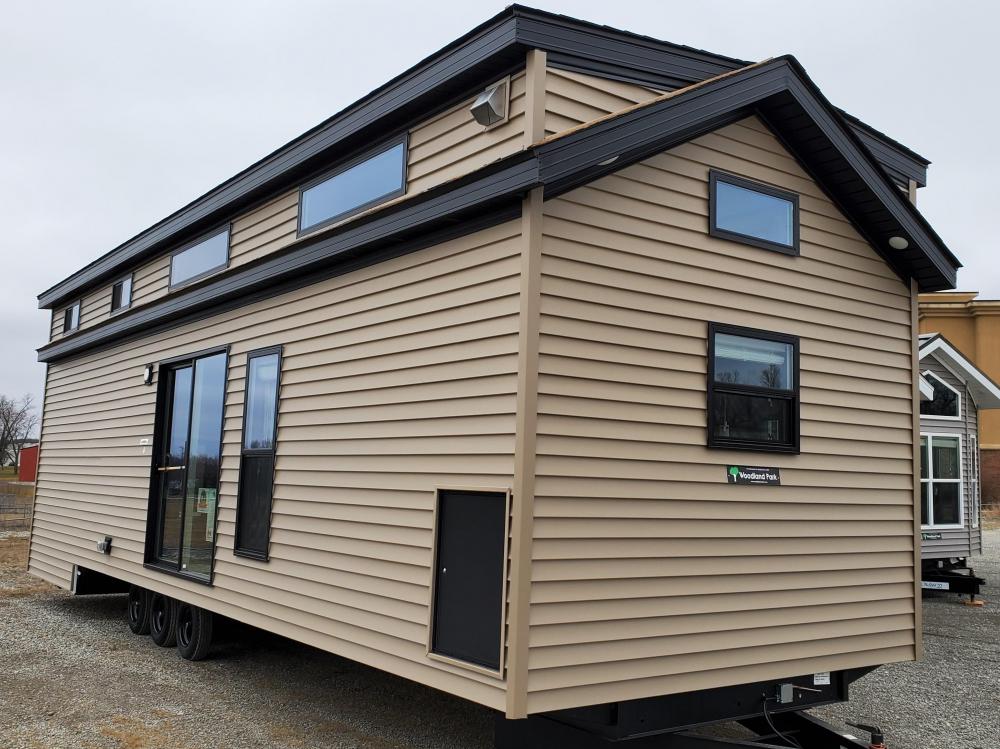 WINDOWS - OPTIONAL - Black Framed Windows & Patio Door