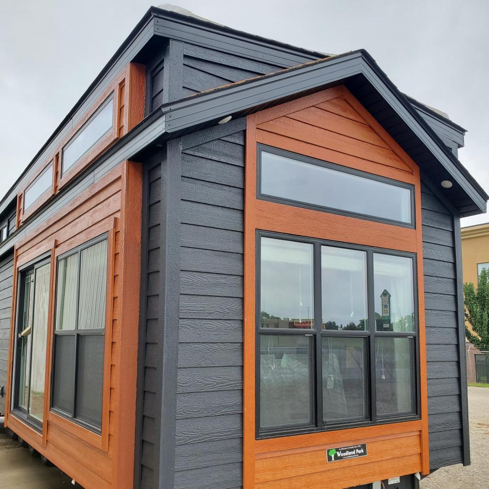 WINDOWS - OPTIONAL - Black Framed Windows & Patio Door