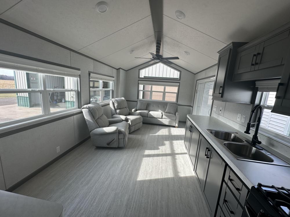 WINDOWS - SHORETNED - Interior view of windows in living room & dining room from 60" to 36" tall