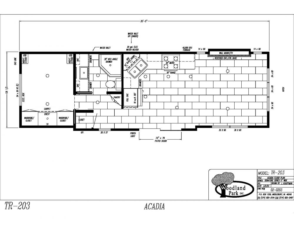   TR-203 ARCADIA (Non Loft) 