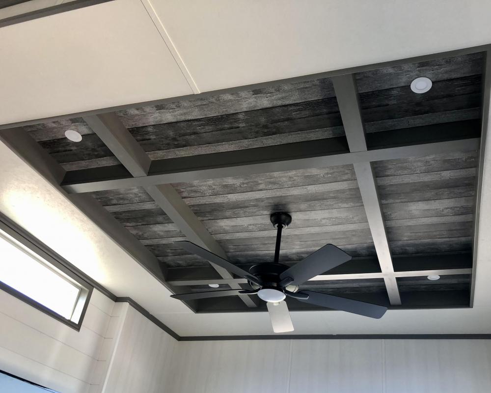 ACCENT CEILING - Knot Ash (in Tray Ceiling)
