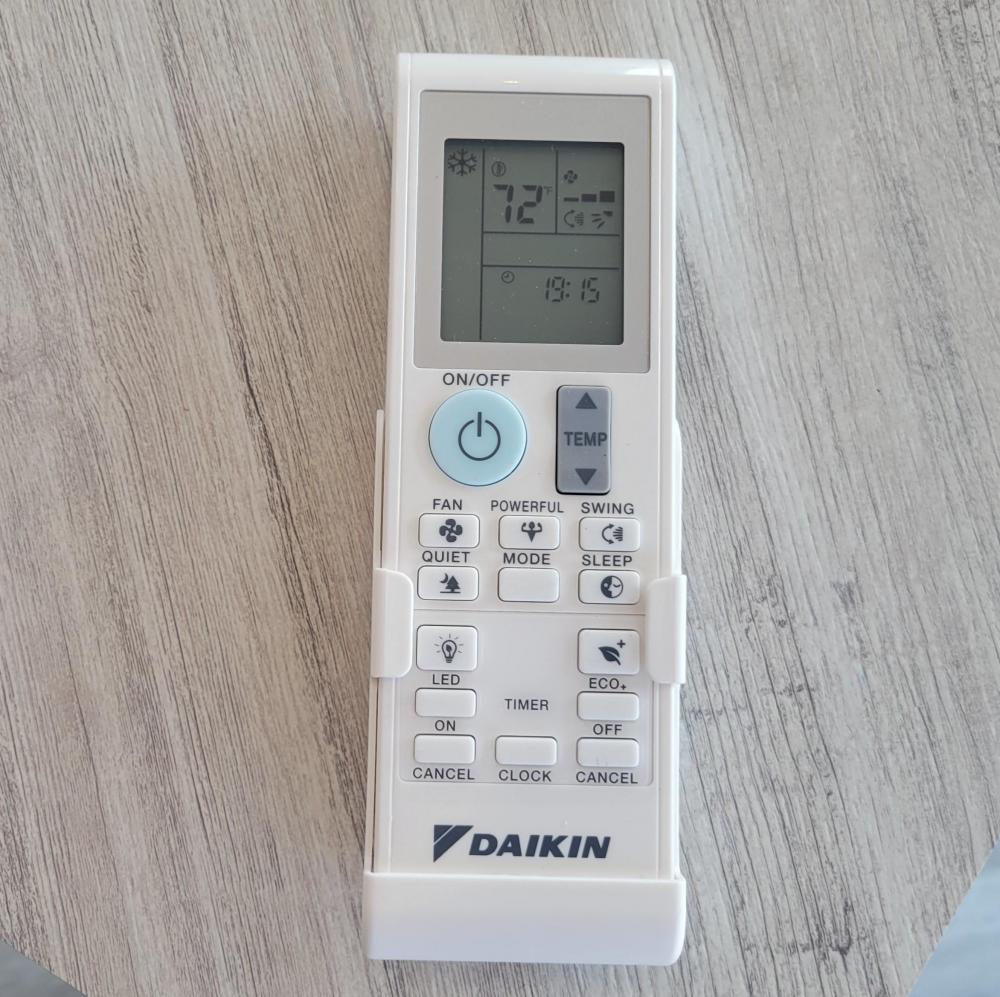 Remote Example (brand & model dependant)